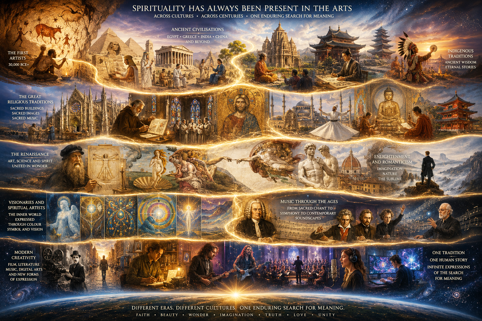Spirituality Has Always Been Present in the Arts