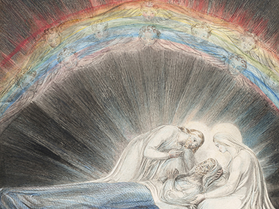 William Blake - The Death of Saint Joseph (1803)